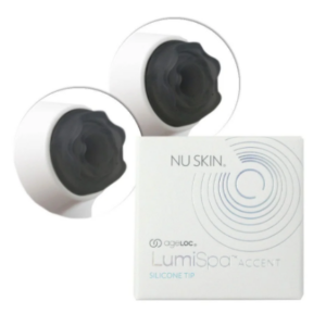 Nu Skin ageLOC LumiSpa Accent Graue Silikon-Spitzen